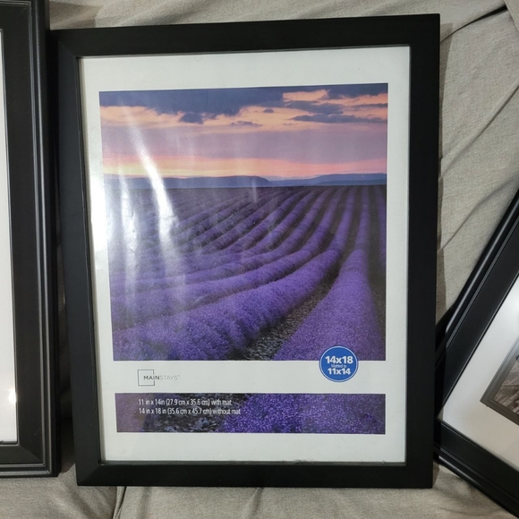 Better Homes and Gardens Beveled Black 14x18 Matted to 11x14 Frame - Picture 4 of 8